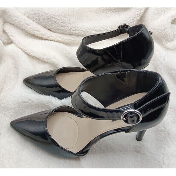Jones New York signature Colette Women's Heels Cross Strap Black US Sz 7.5 Pump - Picture 3 of 9
